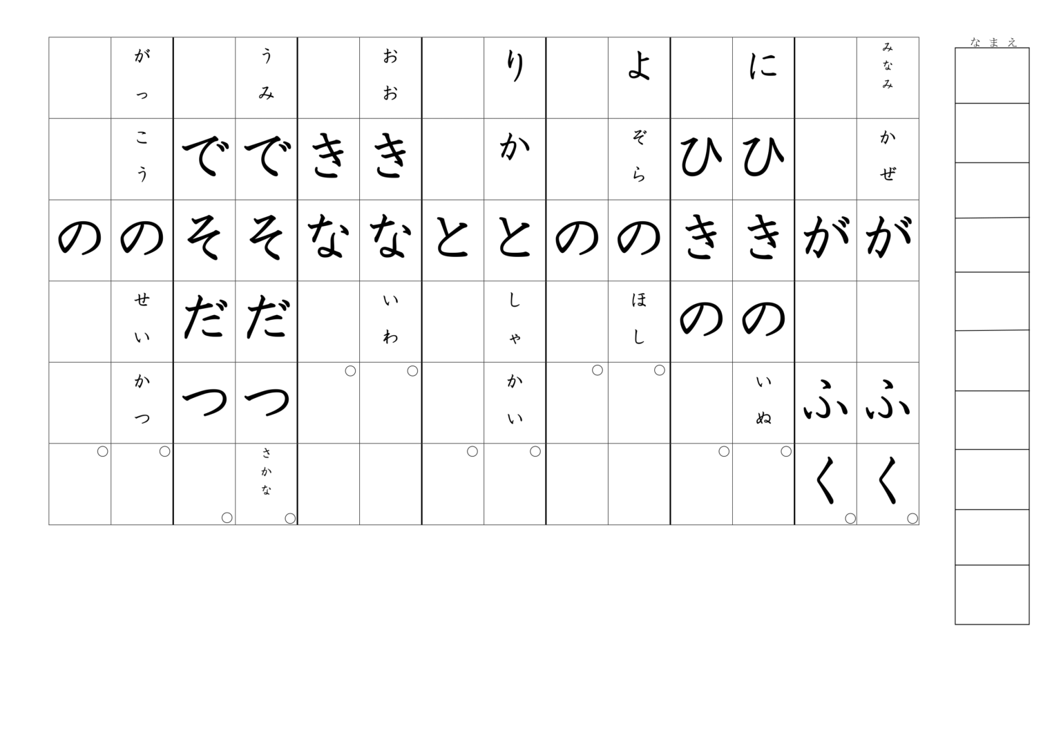 「写す」「読む」「書く」の3ステップで漢字を覚える漢字書き取りプリント | わくわく教材