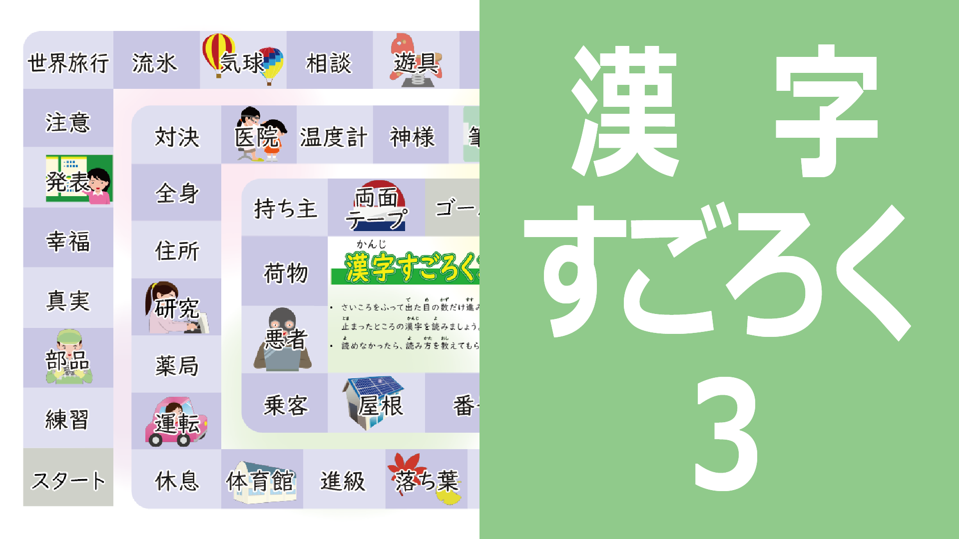 漢字すごろく3